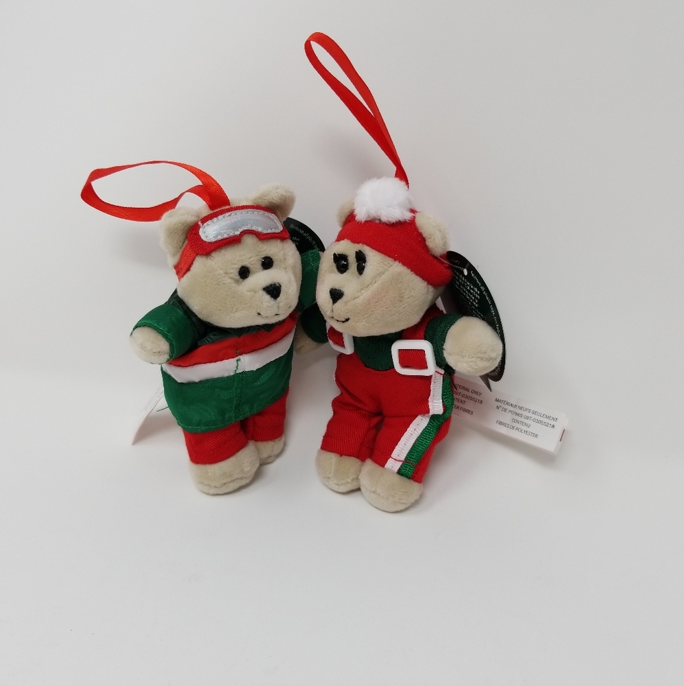 Starbucks 2019 Bearista Christmas Tree Ornaments